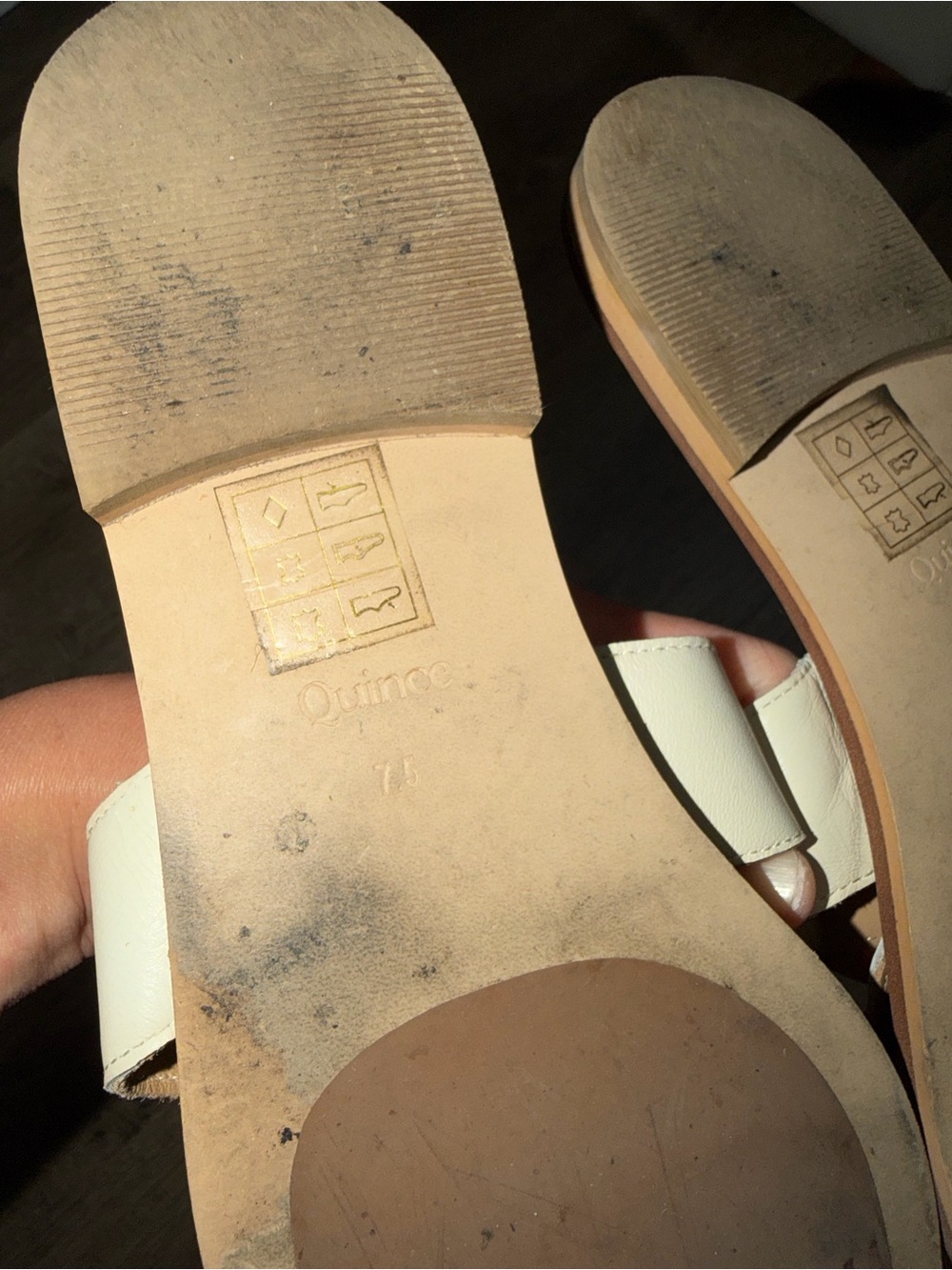 Quince White Sandals - Picture 3 of 3